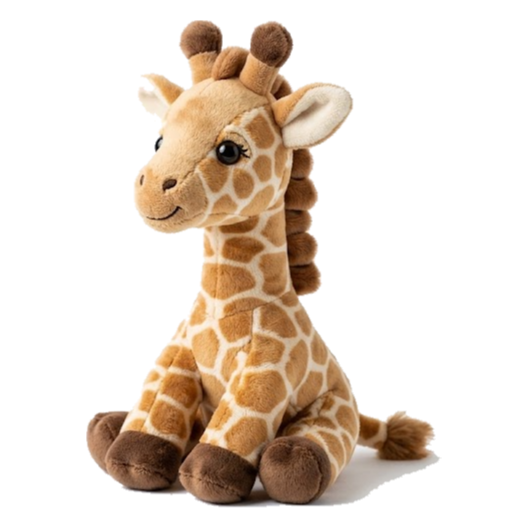Baby giraffe plush toy